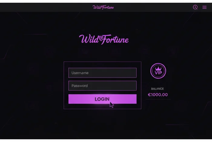 Wild Fortune Casino Login