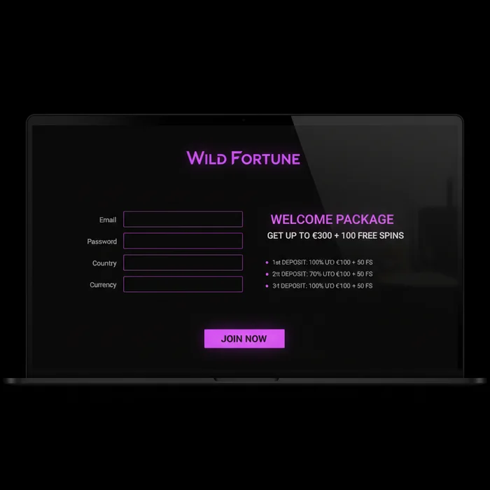 Wild Fortune Casino Signup